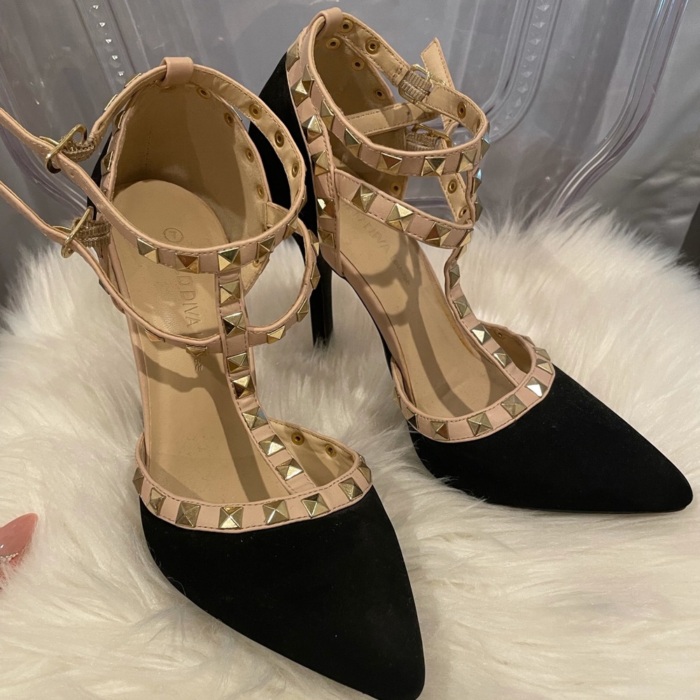 Rockstud heels